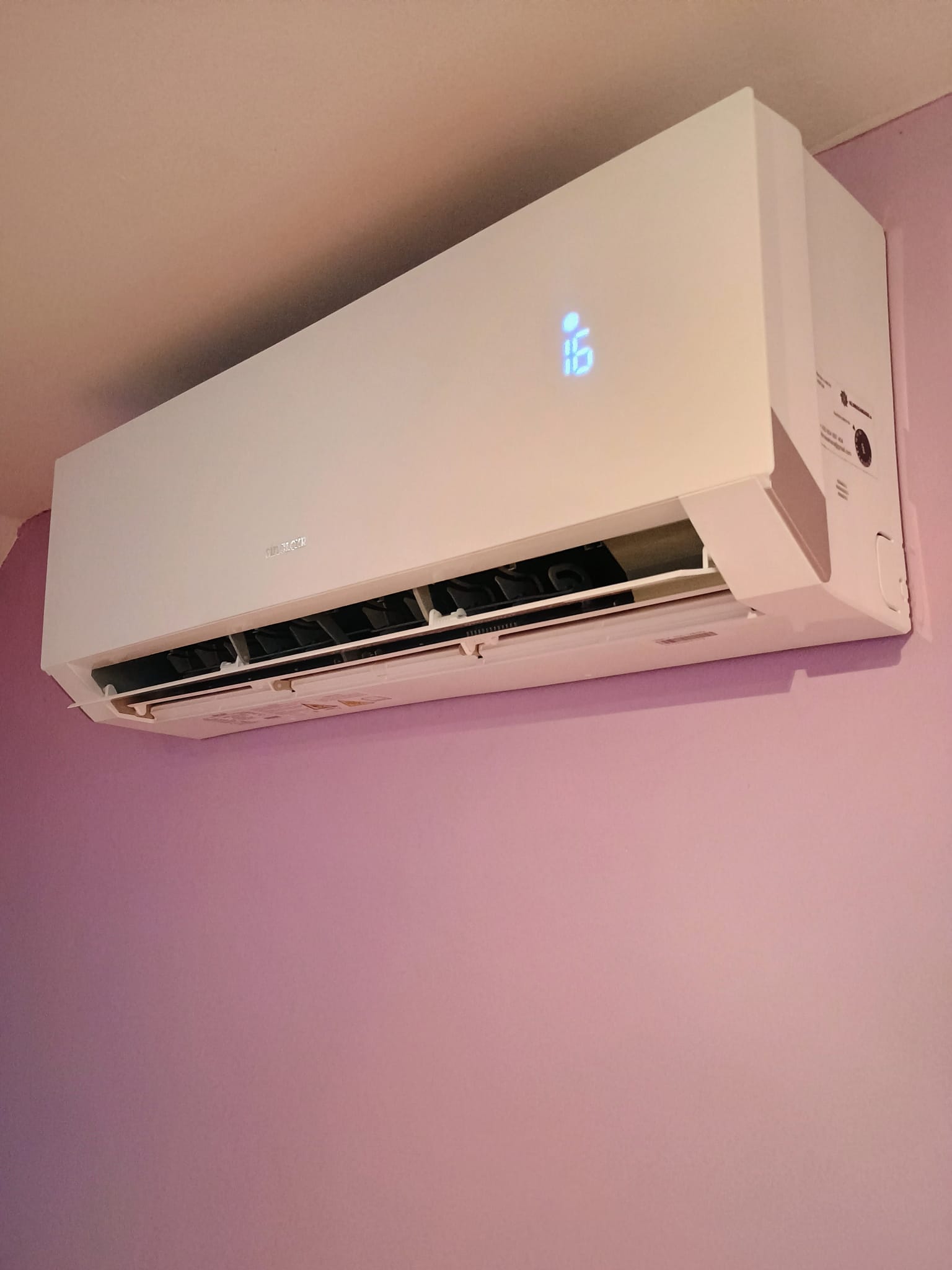 Instalace klimatizace interiér